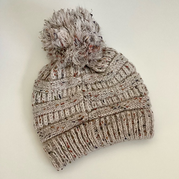 \C.C\ Pom Pom Beanie - Picture 6 of 9